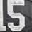 Framed Autographed/Signed Tom Flores 35x39 Las Vegas Oakland Black Football Jersey Beckett BAS COA
