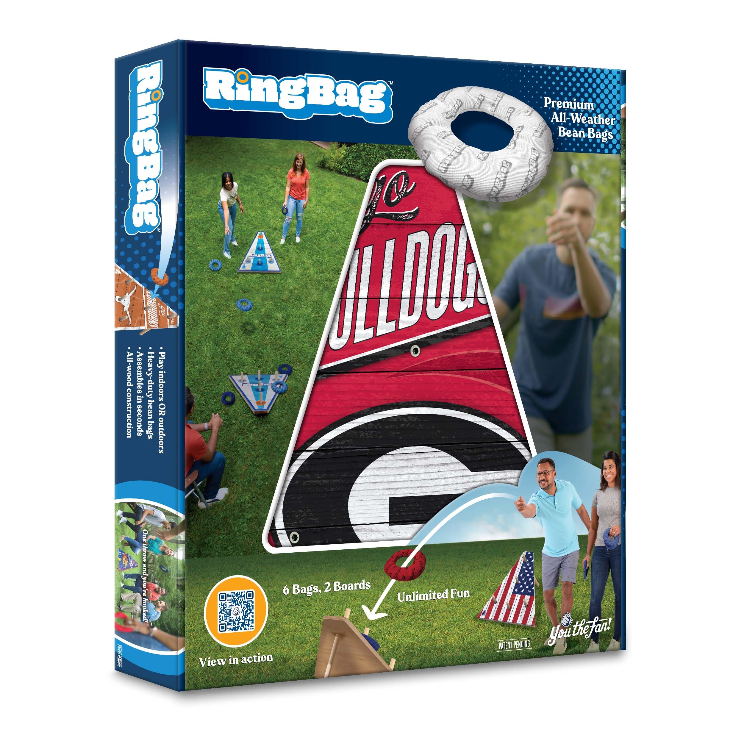 YouTheFan NCAA Georgia Bulldogs Ringbag - Sports Collectibles, Sports Memorabilia, Sports Fan Shop, Sports Gifts
