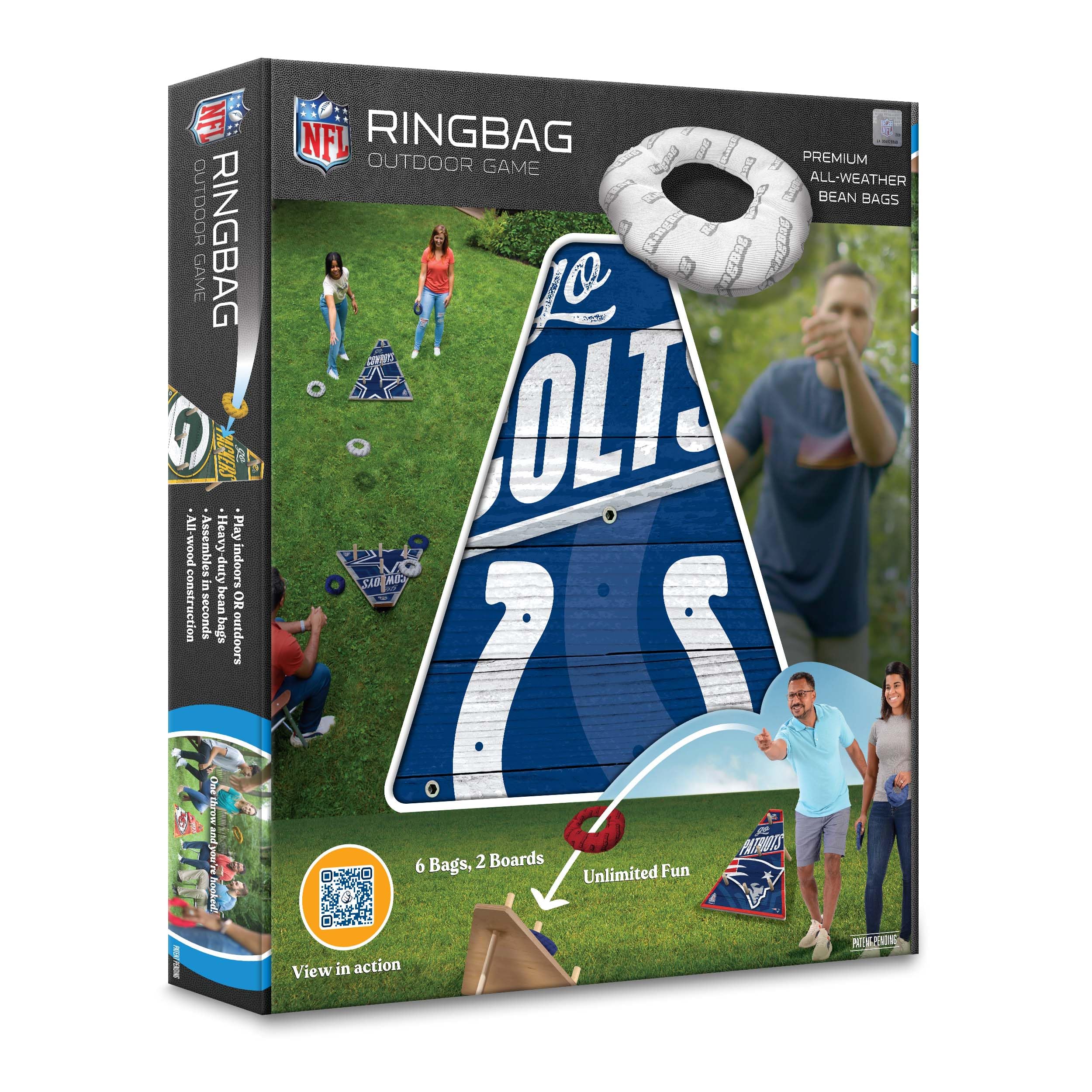 YouTheFan NFL Indianapolis Colts RingBag - Sports Collectibles, Sports Memorabilia, Sports Fan Shop, Sports Gifts