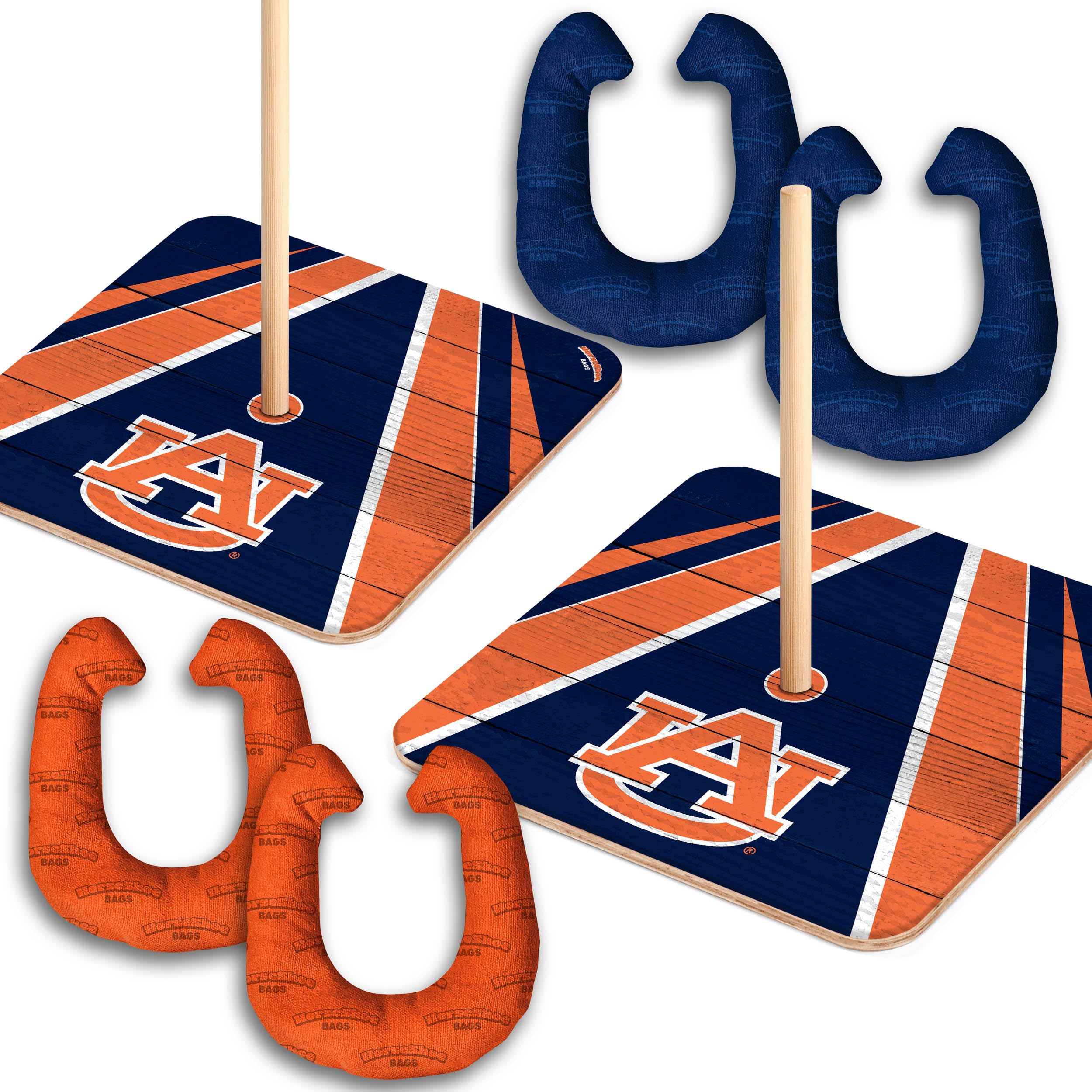 YouTheFan NCAA Auburn Tigers Horseshoe Bags - Sports Collectibles, Sports Memorabilia, Sports Fan Shop, Sports Gifts