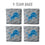 YouTheFan NFL Detroit Lions Cornhole Bags - 4PK - Grey - Sports Collectibles, Sports Memorabilia, Sports Fan Shop, Sports Gifts
