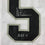 Framed Autographed/Signed Artis Gilmore HOF 11 35x39 San Antonio White Basketball Jersey JSA COA