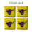 YouTheFan NCAA Minnesota State Mavericks Cornhole Bags - 4PK - Yellow - Sports Collectibles, Sports Memorabilia, Sports Fan Shop, Sports Gifts