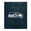 Pegasus Sports NFL Echo Team Wordmark Plush Blanket- Seattle Seahawks, Team Color, 60x70 - Sports Gifts, Sports Memorabilia, Sports Collectibles, Fan Shop
