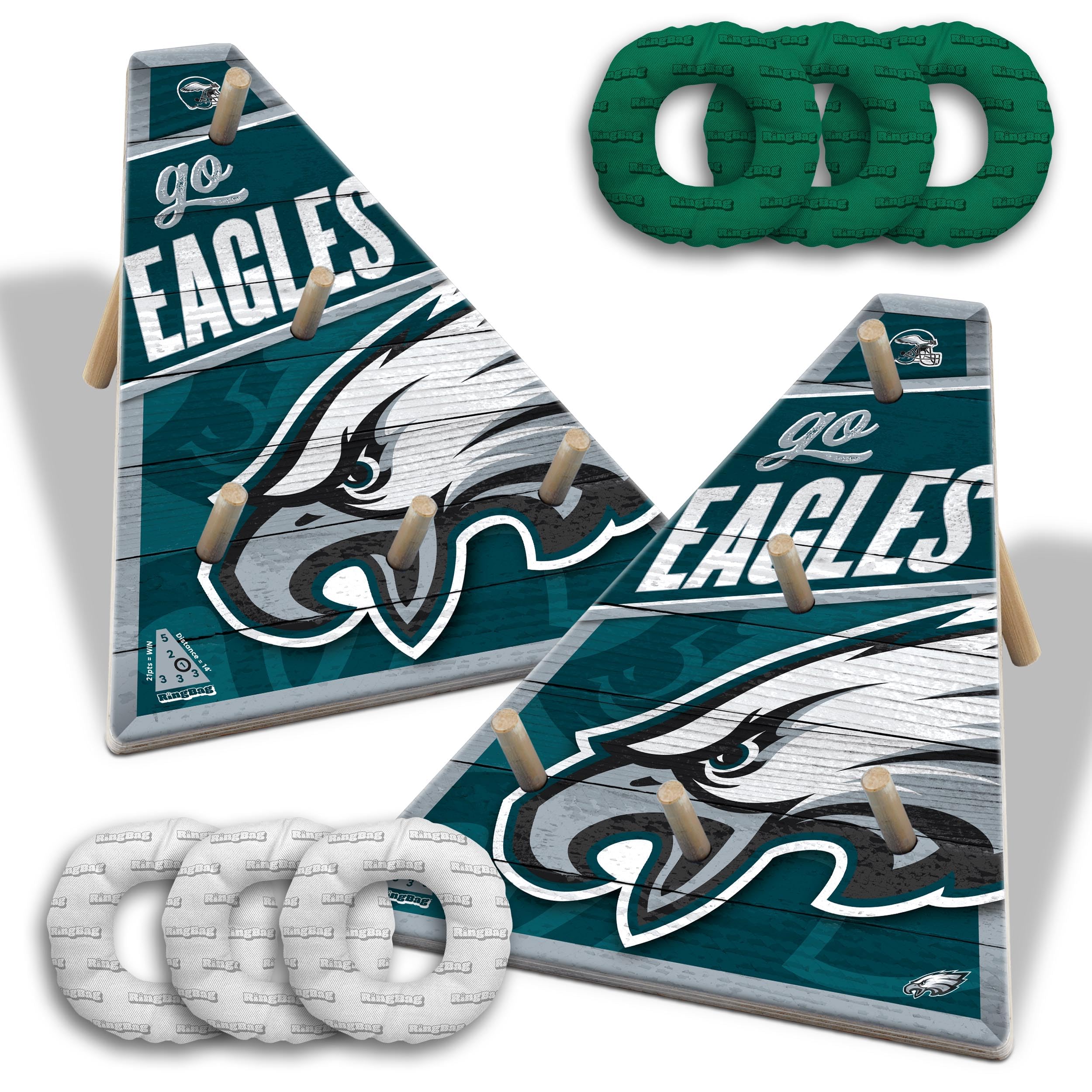 YouTheFan NFL Philadelphia Eagles RingBag - Sports Collectibles, Sports Memorabilia, Sports Fan Shop, Sports Gifts
