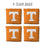 YouTheFan NCAA Tennessee Volunteers Cornhole Bags - 4PK - Orange - Sports Collectibles, Sports Memorabilia, Sports Fan Shop, Sports Gifts