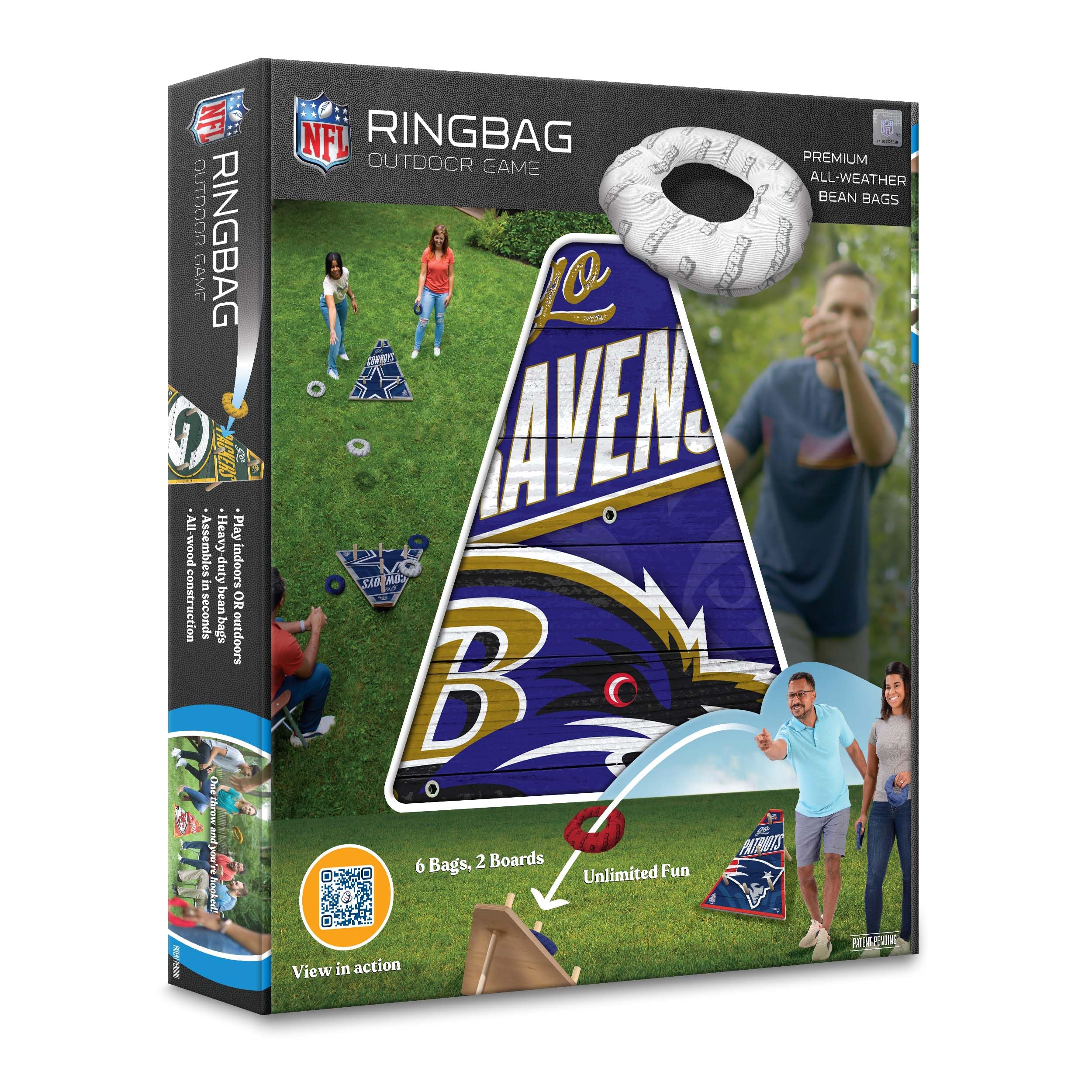 YouTheFan NFL Baltimore Ravens RingBag - Sports Collectibles, Sports Memorabilia, Sports Fan Shop, Sports Gifts
