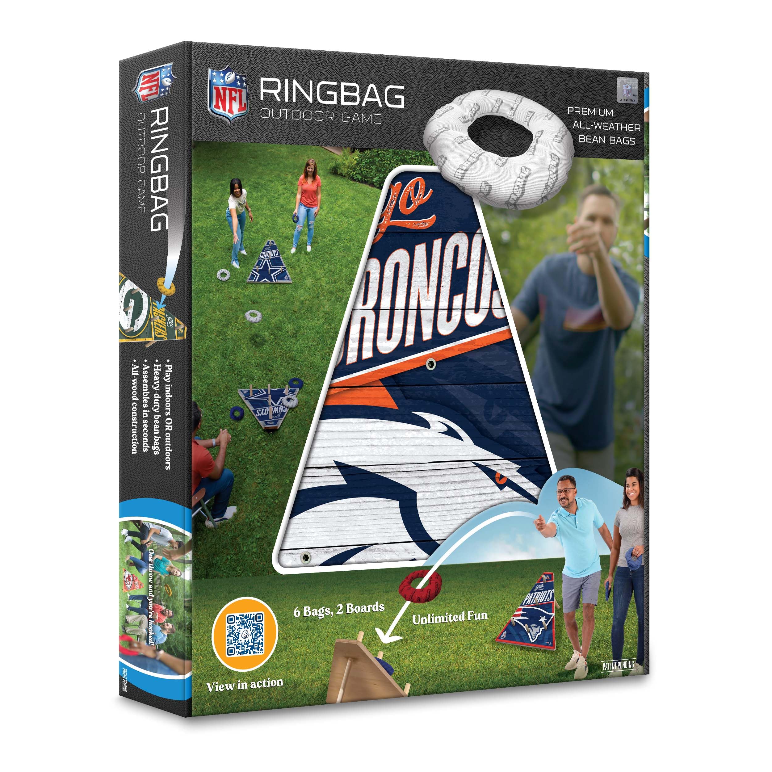 YouTheFan NFL Denver Broncos RingBag - Sports Collectibles, Sports Memorabilia, Sports Fan Shop, Sports Gifts