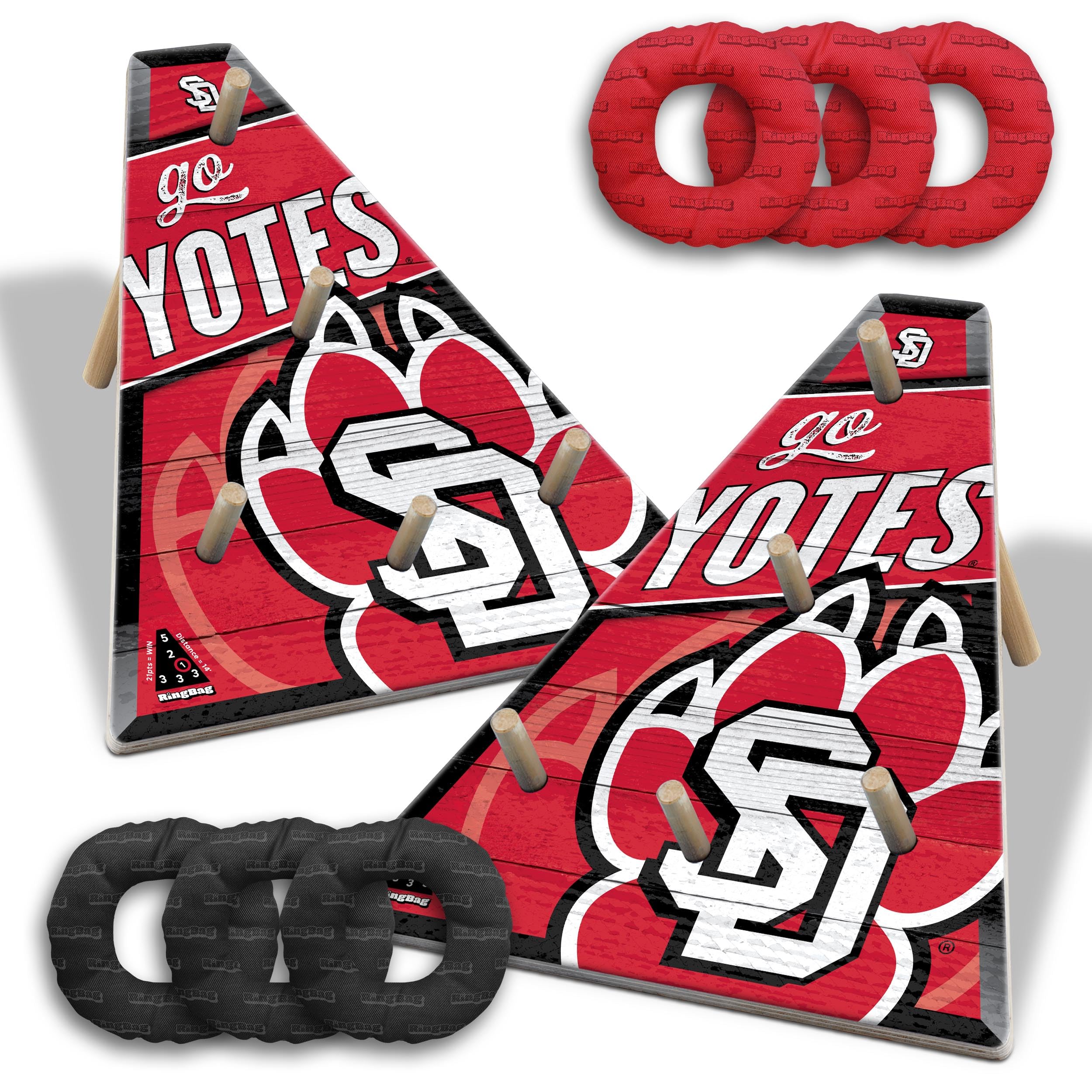 YouTheFan NCAA South Dakota Coyotes RingBag - Sports Collectibles, Sports Memorabilia, Sports Fan Shop, Sports Gifts
