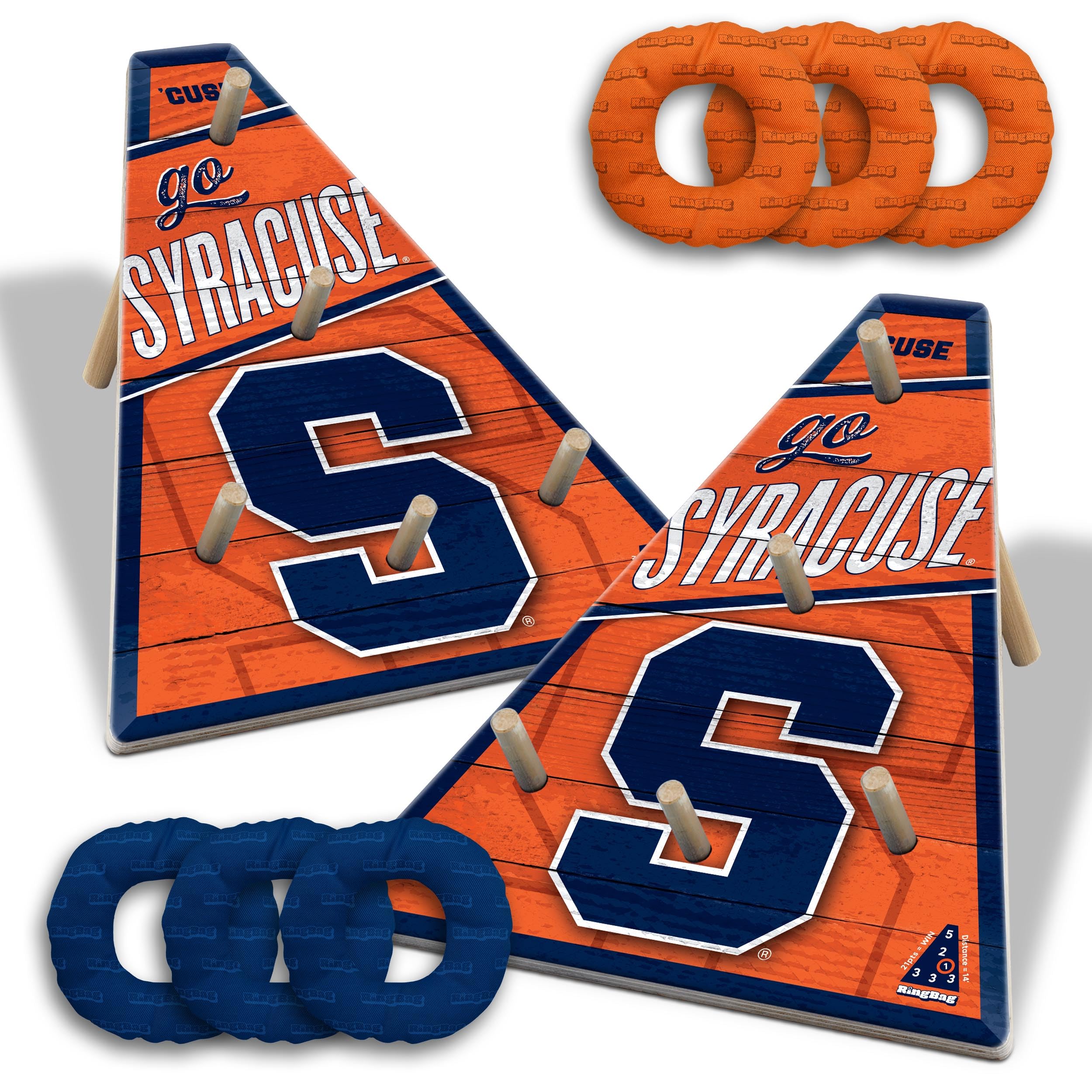 YouTheFan NCAA Syracuse Orange RingBag - Sports Collectibles, Sports Memorabilia, Sports Fan Shop, Sports Gifts