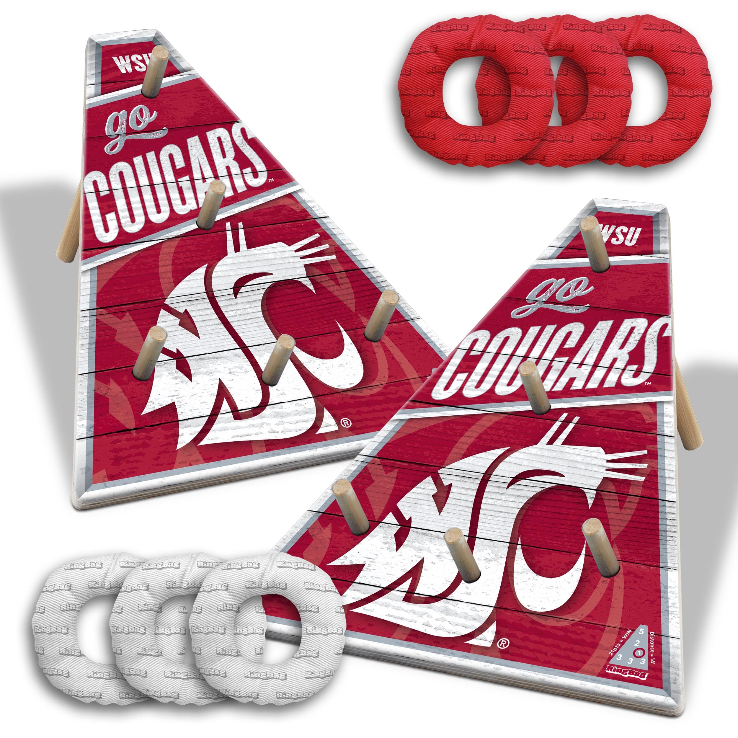 YouTheFan NCAA Washington State Cougars RingBag - Sports Collectibles, Sports Memorabilia, Sports Fan Shop, Sports Gifts