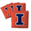 YouTheFan NCAA Illinois Fighting Illini Cornhole Bags - 4PK - Orange - Sports Collectibles, Sports Memorabilia, Sports Fan Shop, Sports Gifts