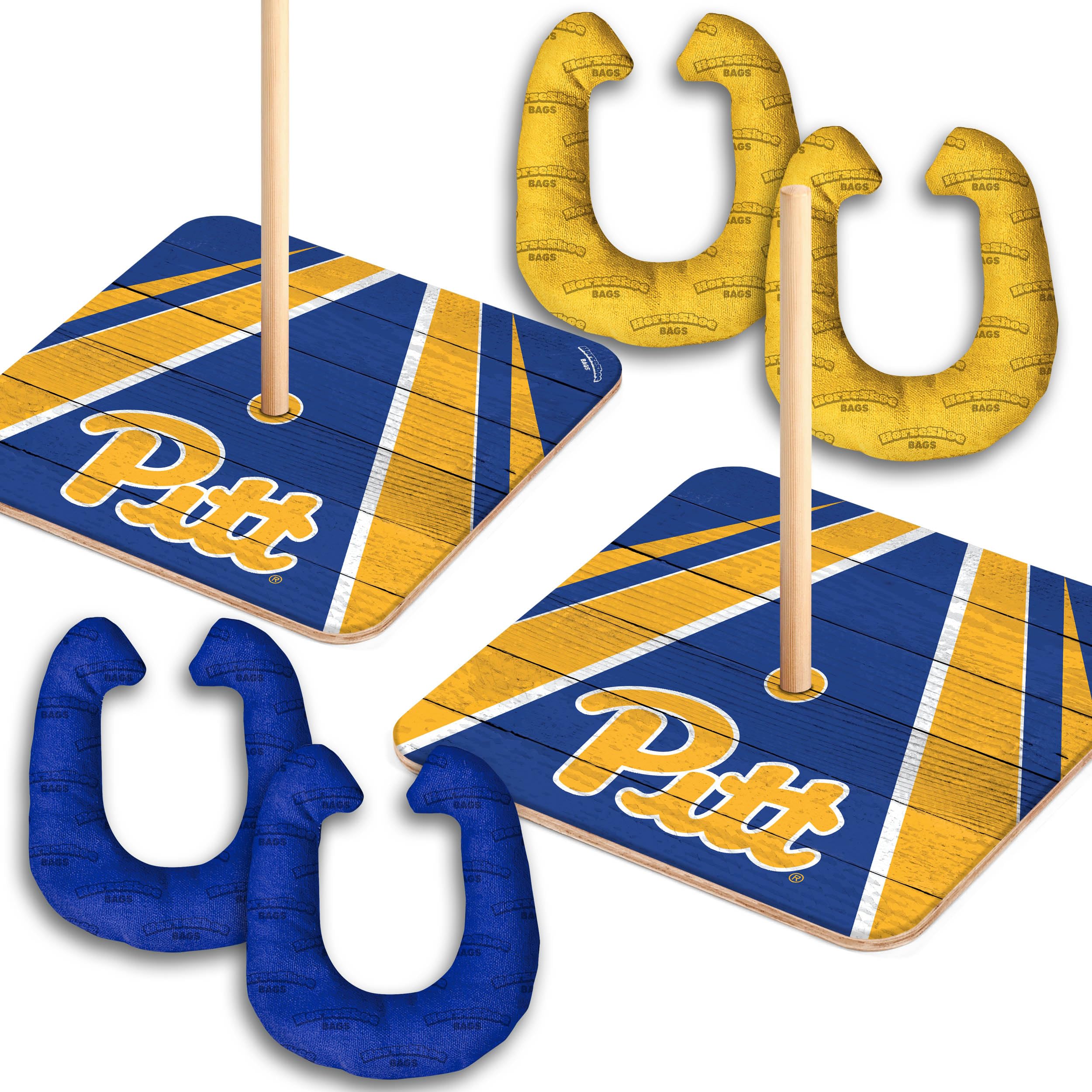 YouTheFan NCAA Pittsburgh Panthers Horseshoe Bags - Sports Collectibles, Sports Memorabilia, Sports Fan Shop, Sports Gifts