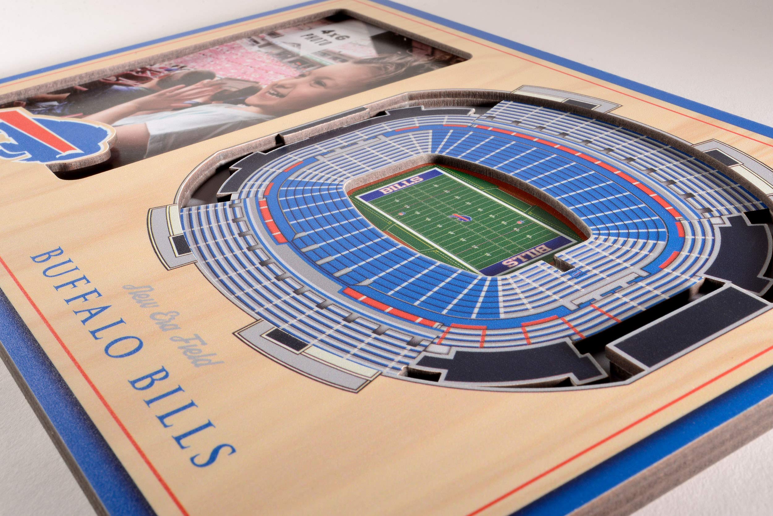 YouTheFan NFL Buffalo Bills 3D StadiumViews Picture Frame - Sports Collectibles, Sports Memorabilia, Sports Fan Shop, Sports Gifts