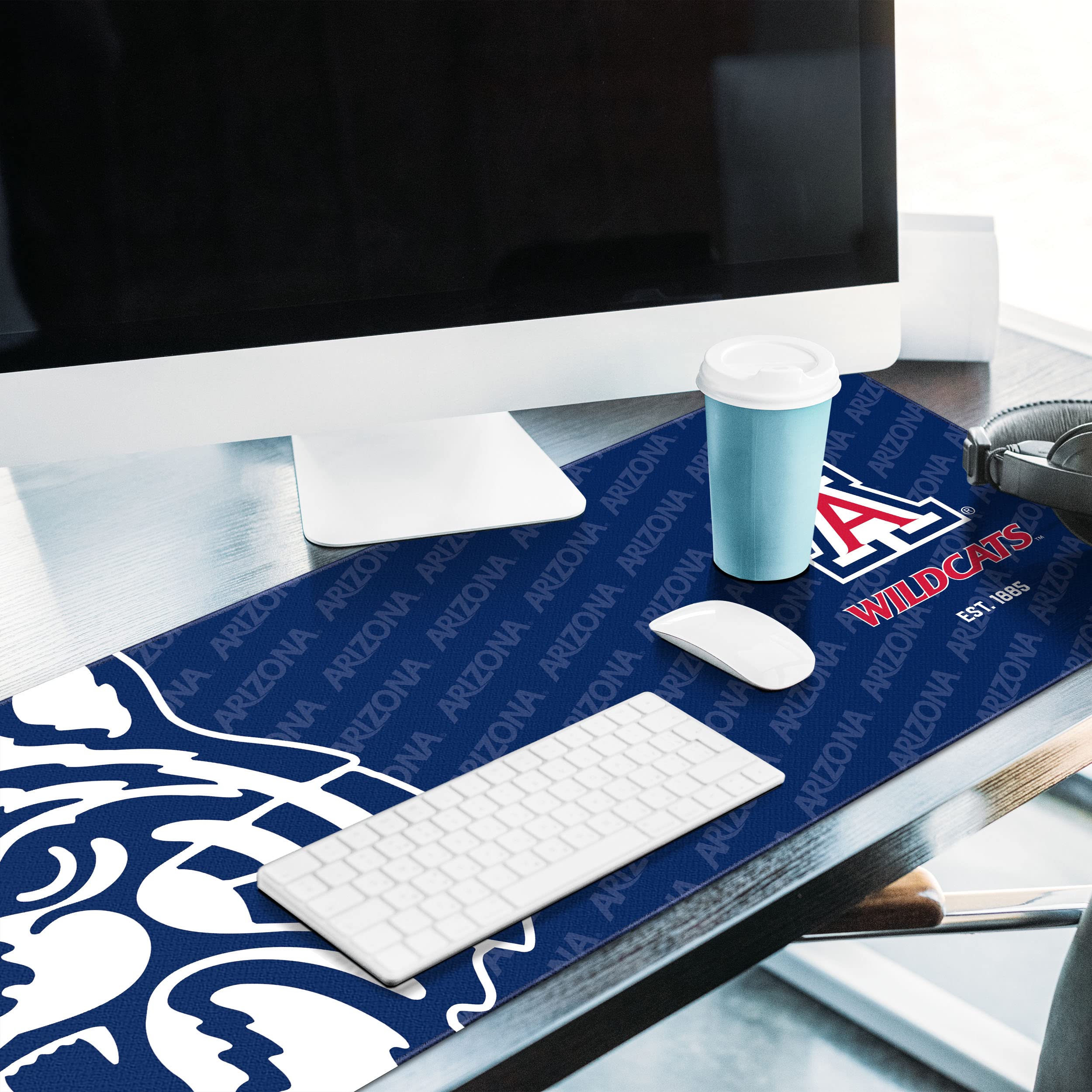 YouTheFan NCAA Arizona Wildcats Logo Series Desk Pad - Sports Collectibles, Sports Memorabilia, Sports Fan Shop, Sports Gifts