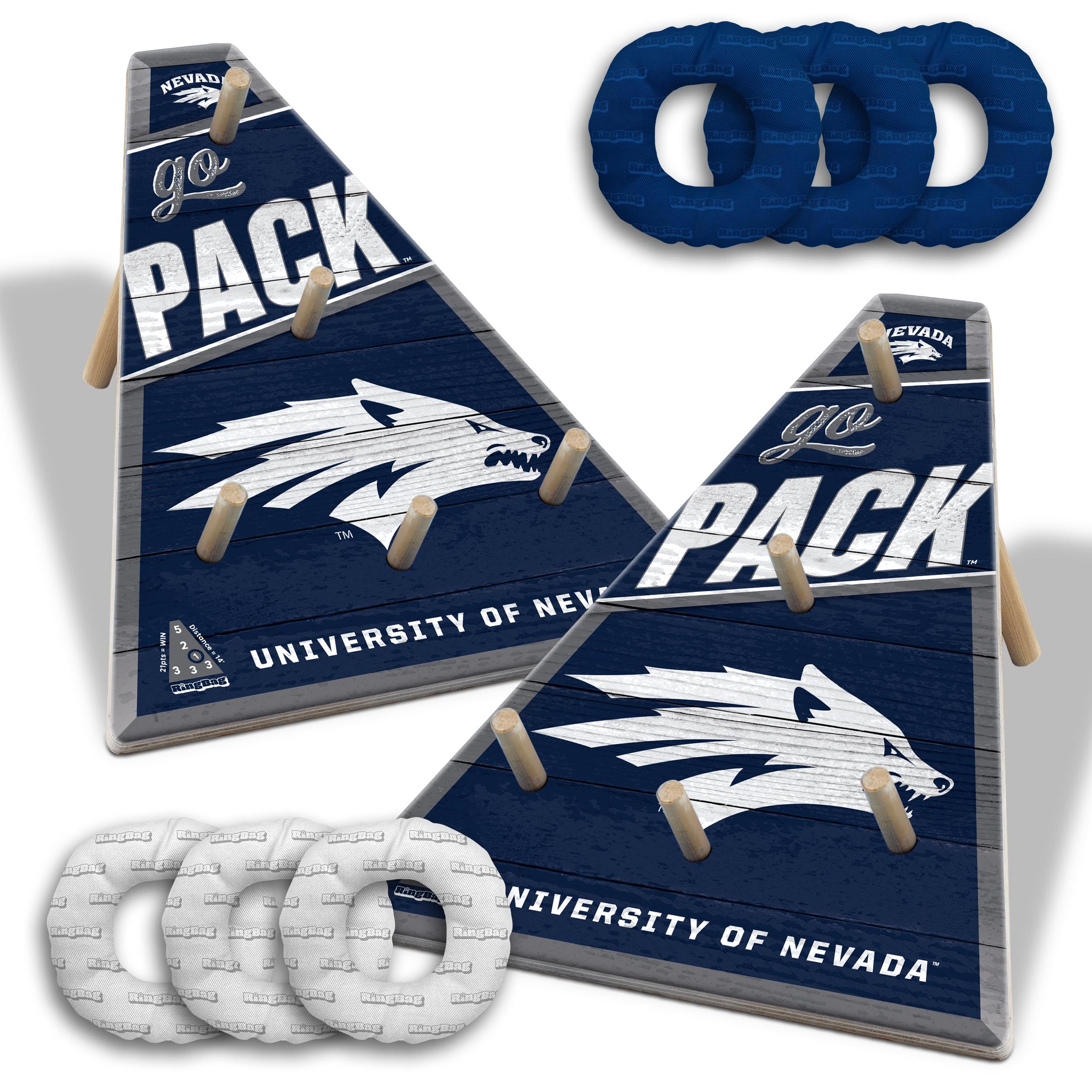 YouTheFan NCAA Nevada Wolf Pack RingBag - Sports Collectibles, Sports Memorabilia, Sports Fan Shop, Sports Gifts