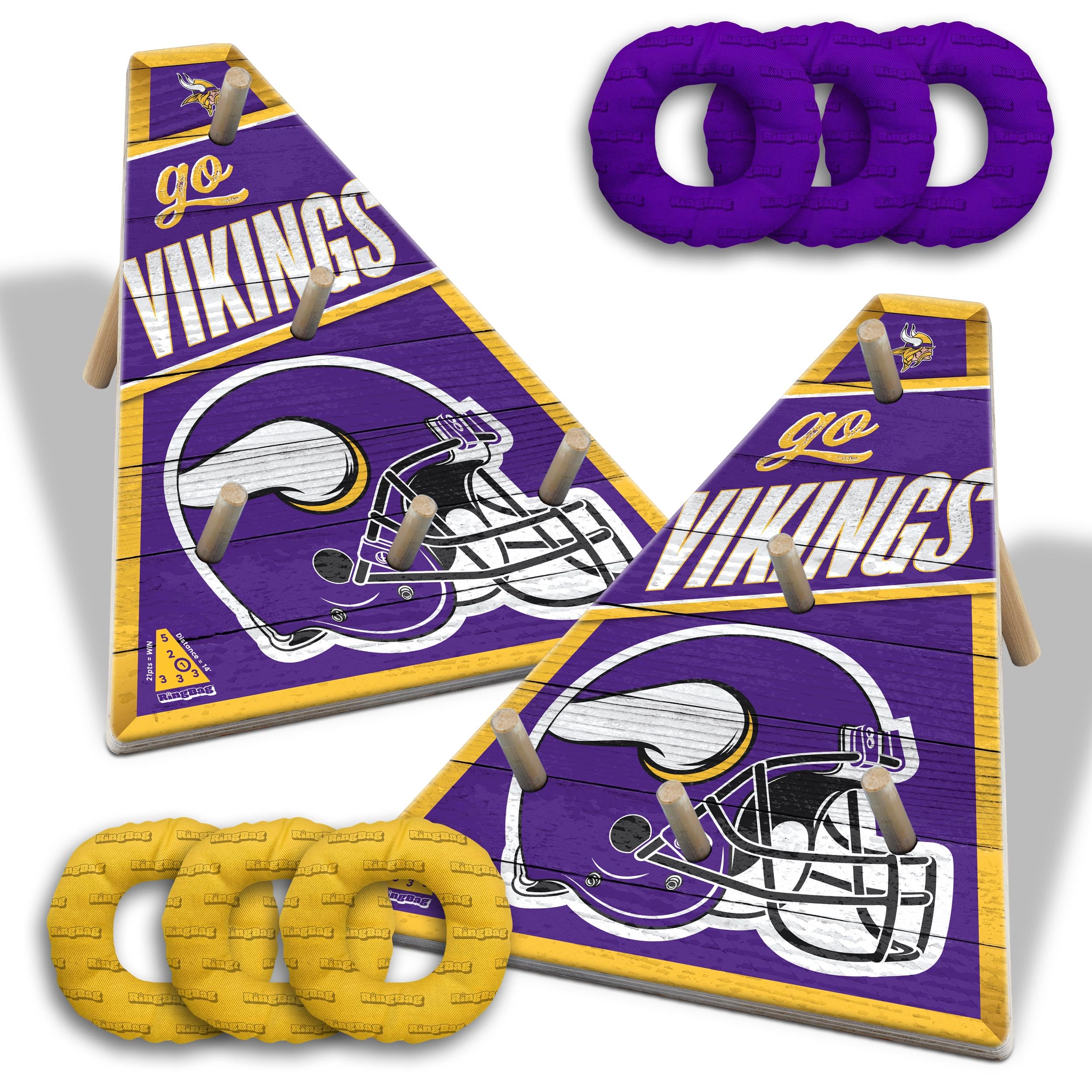 YouTheFan NFL Minnesota Vikings RingBag - Sports Collectibles, Sports Memorabilia, Sports Fan Shop, Sports Gifts