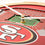 YouTheFan NFL San Francisco 49ers 3D StadiumView Clock - Sports Collectibles, Sports Memorabilia, Sports Fan Shop, Sports Gifts