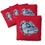 YouTheFan NCAA Gonzaga Bulldogs Cornhole Bags - 4PK - Red - Sports Collectibles, Sports Memorabilia, Sports Fan Shop, Sports Gifts