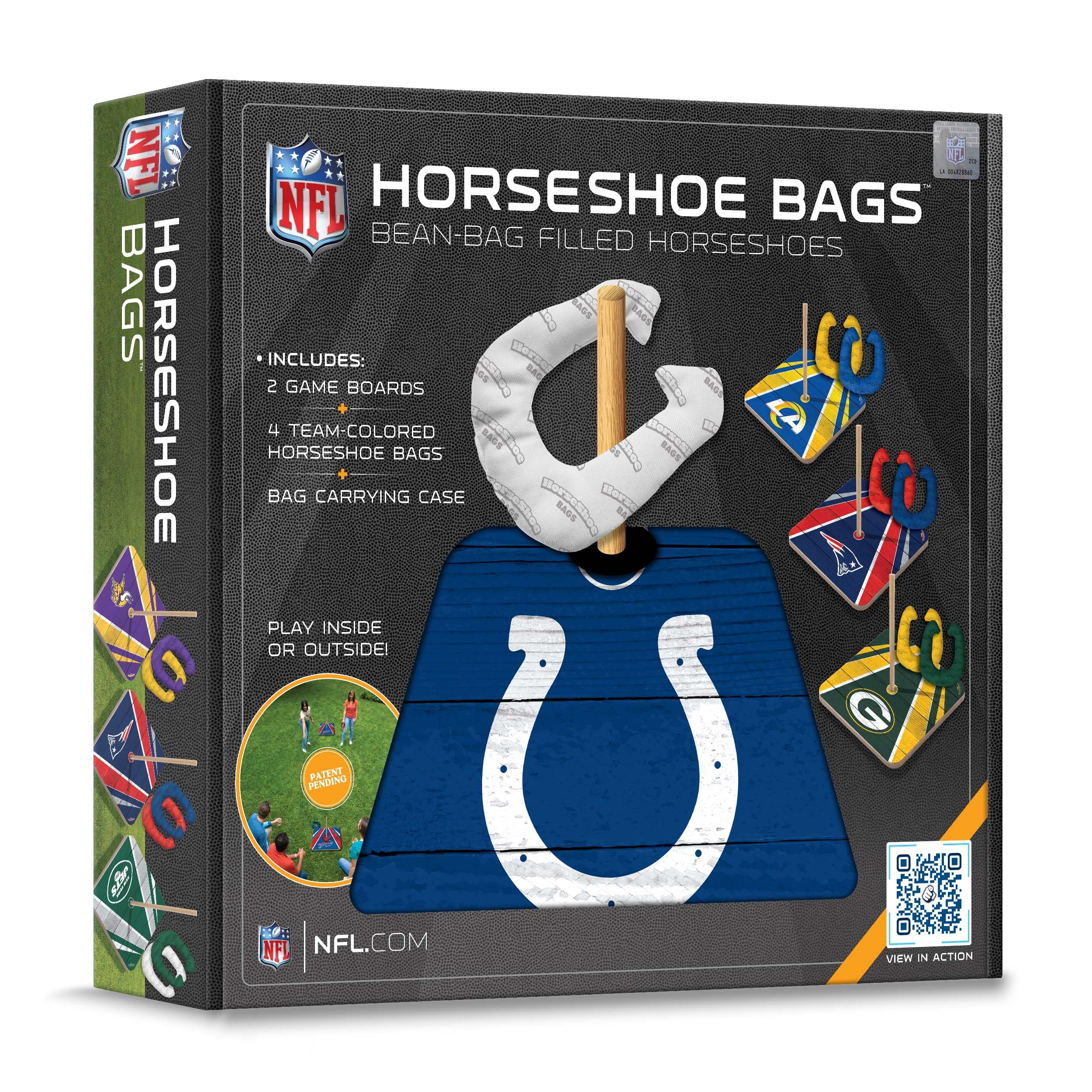 YouTheFan NFL Indianapolis Colts Horseshoe Bags Game - Sports Collectibles, Sports Memorabilia, Sports Fan Shop, Sports Gifts