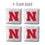 YouTheFan NCAA Nebraska Cornhuskers Cornhole Bags - 4PK - White - Sports Collectibles, Sports Memorabilia, Sports Fan Shop, Sports Gifts