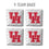 YouTheFan NCAA Houston Cougars Cornhole Bags - 4PK - White - Sports Collectibles, Sports Memorabilia, Sports Fan Shop, Sports Gifts