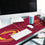 YouTheFan NCAA Iowa State Cyclones Logo Series Desk Pad - Sports Collectibles, Sports Memorabilia, Sports Fan Shop, Sports Gifts