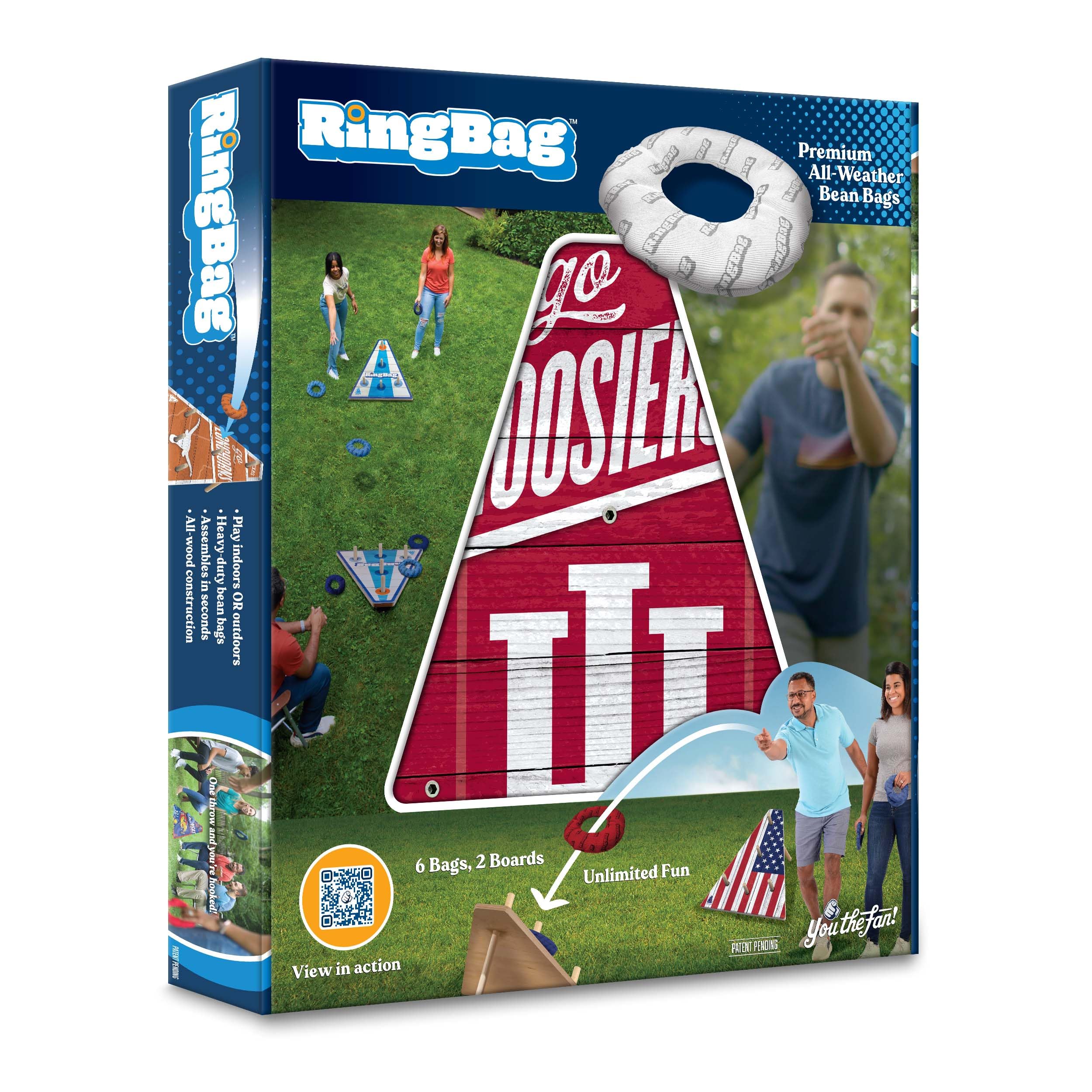 YouTheFan NCAA Indiana Hoosiers RingBag - Sports Collectibles, Sports Memorabilia, Sports Fan Shop, Sports Gifts