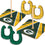 YouTheFan NFL Green Bay Packers Horseshoe Bags Game - Sports Collectibles, Sports Memorabilia, Sports Fan Shop, Sports Gifts
