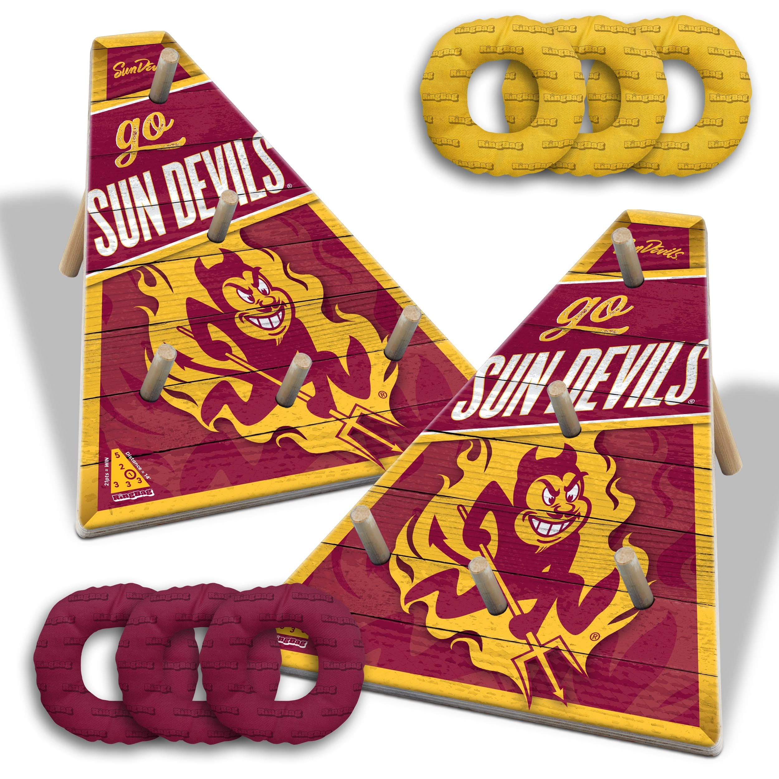 YouTheFan NCAA Arizona State Sun Devils RingBag - Sports Collectibles, Sports Memorabilia, Sports Fan Shop, Sports Gifts