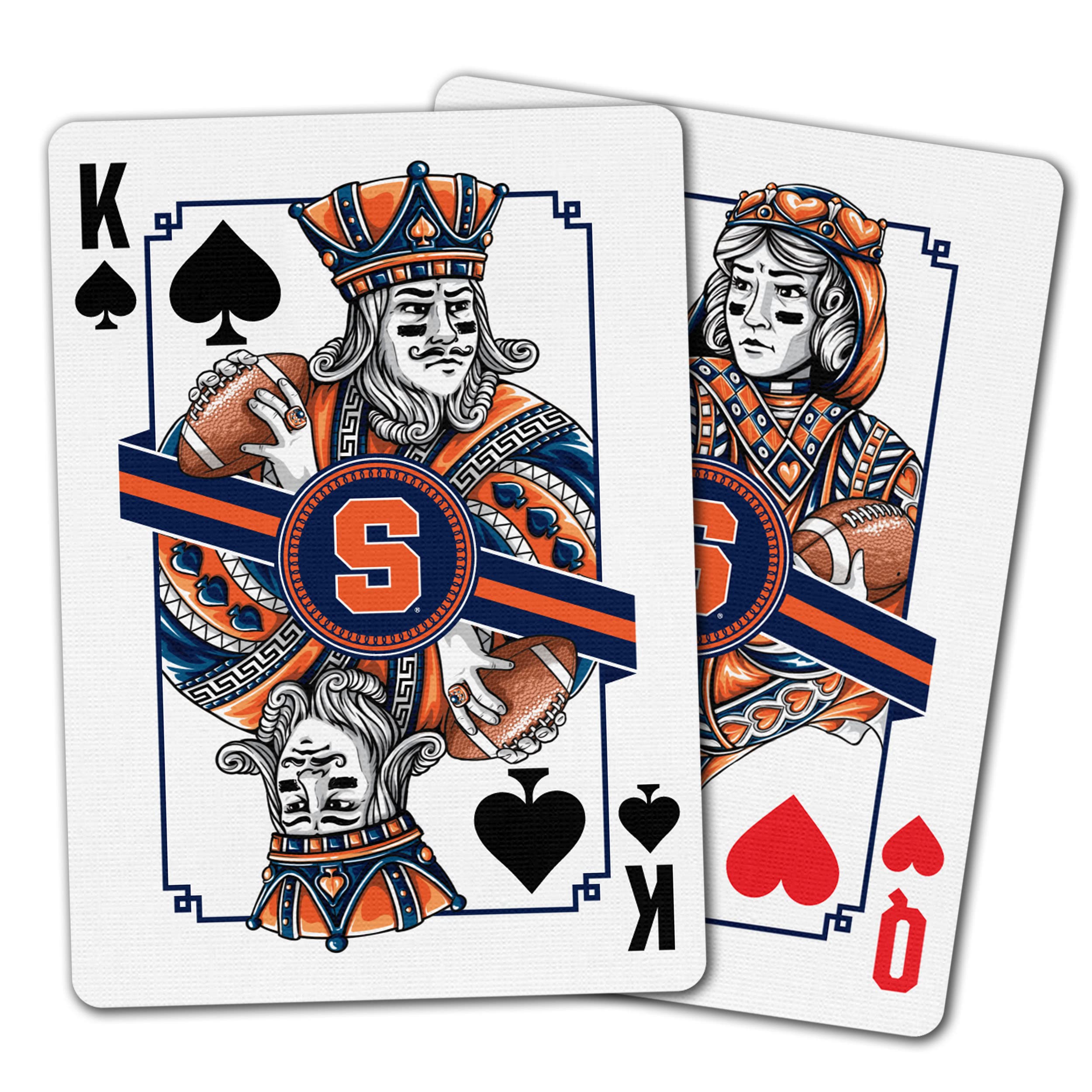 YouTheFan NCAA Syracuse Orange Classic Series Playing Cards - Sports Collectibles, Sports Memorabilia, Sports Fan Shop, Sports Gifts