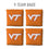 YouTheFan NCAA Virginia Tech Hokies Cornhole Bags - 4PK - Orange - Sports Collectibles, Sports Memorabilia, Sports Fan Shop, Sports Gifts