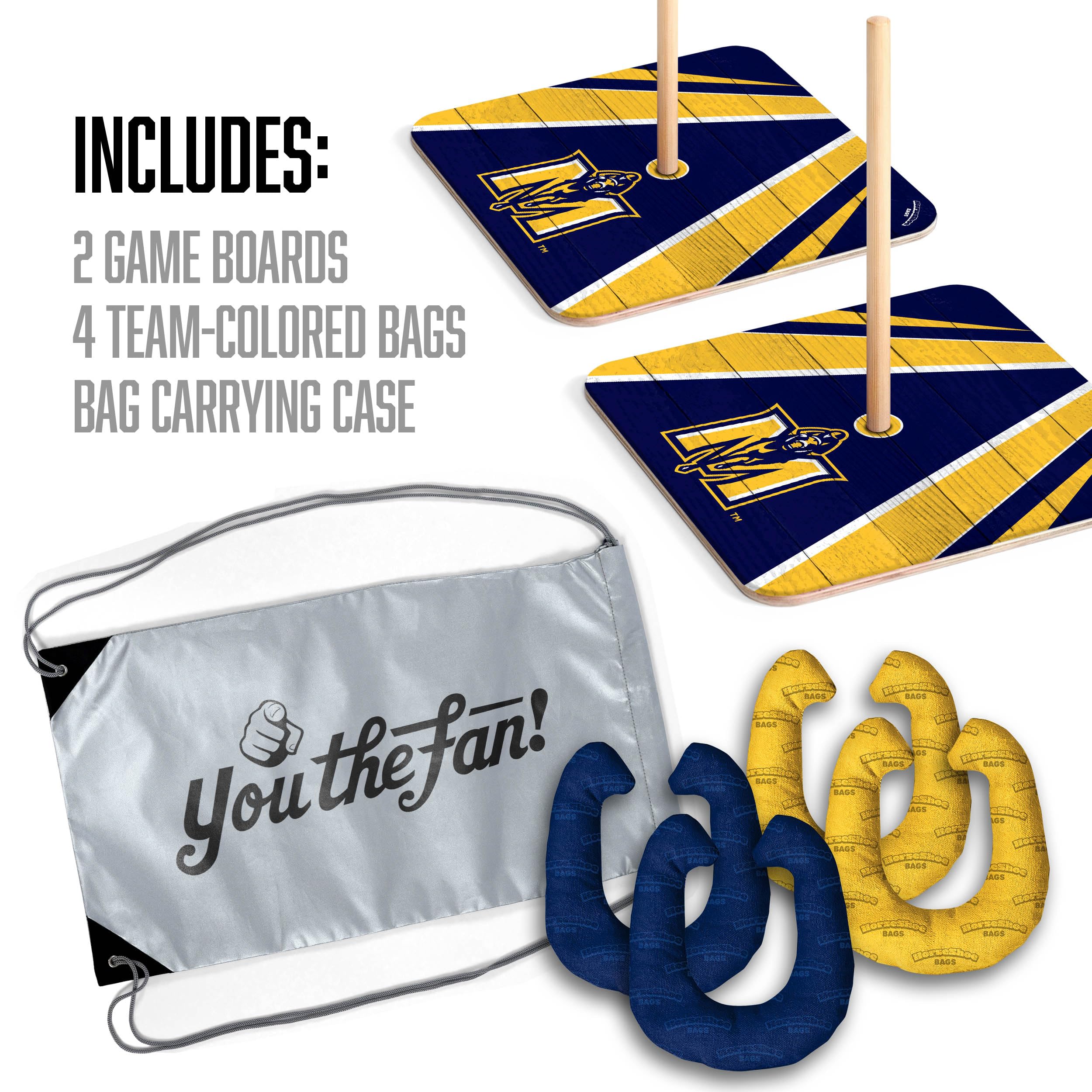 YouTheFan NCAA Murray State Racers Horseshoe Bags - Sports Collectibles, Sports Memorabilia, Sports Fan Shop, Sports Gifts
