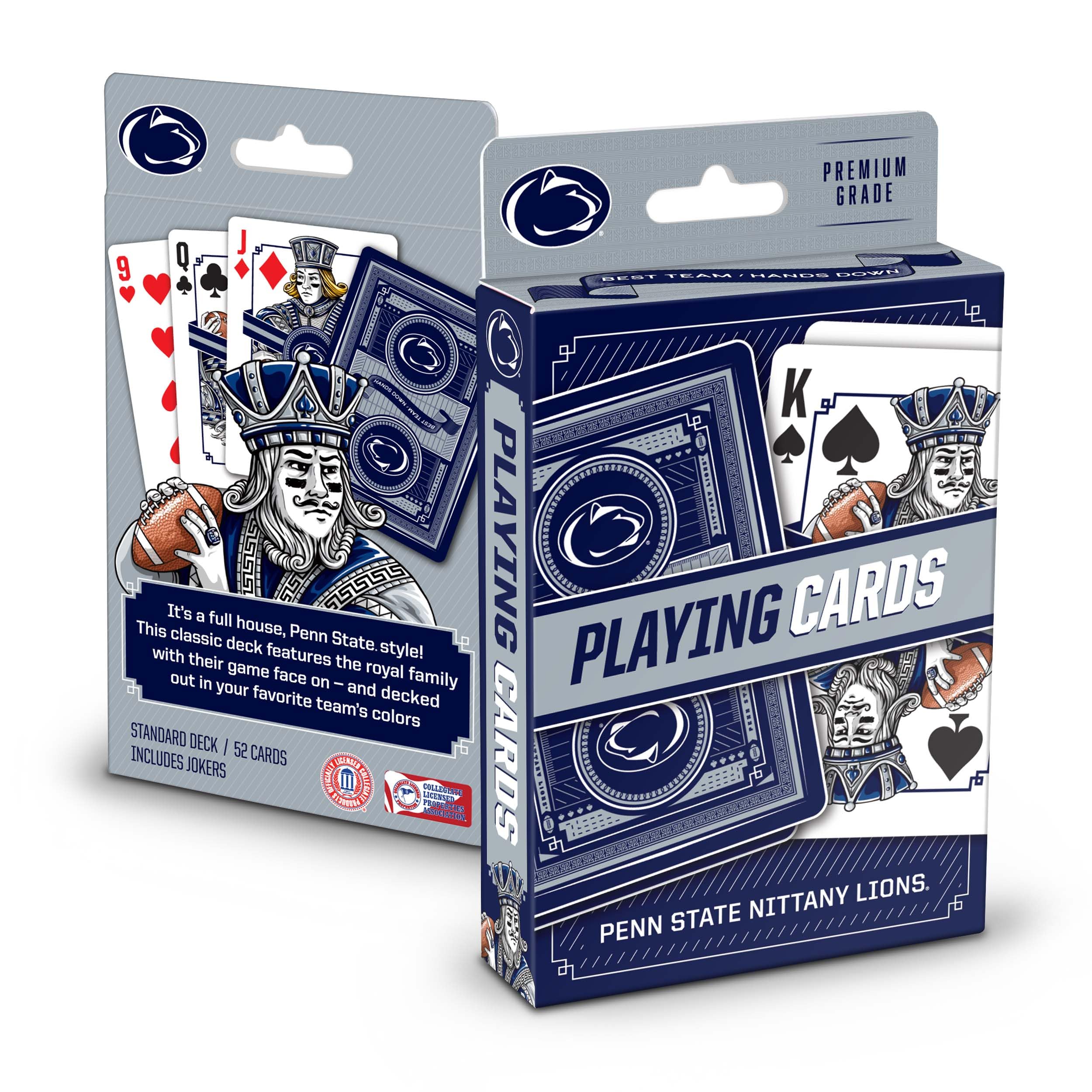 YouTheFan NCAA Penn State Nittany Lions Classic Series Playing Cards - Sports Collectibles, Sports Memorabilia, Sports Fan Shop, Sports Gifts