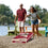 YouTheFan NCAA Arkansas Razorbacks 2’ x 4’ Professional Wood Cornhole Game with Logo Bags - Sports Collectibles, Sports Memorabilia, Sports Fan Shop, Sports Gifts