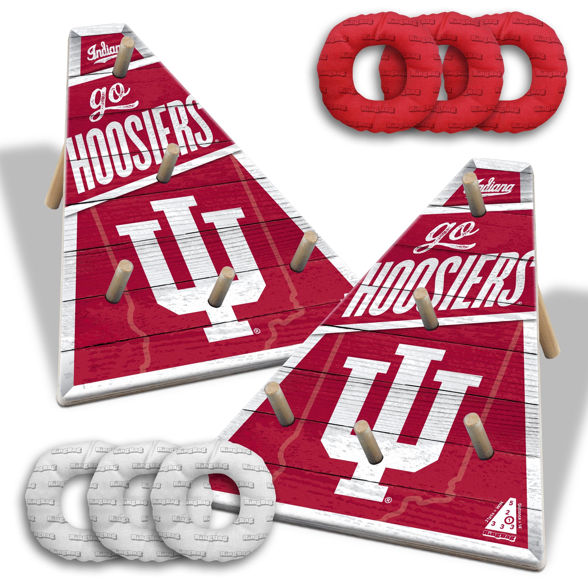YouTheFan NCAA Indiana Hoosiers RingBag - Sports Collectibles, Sports Memorabilia, Sports Fan Shop, Sports Gifts