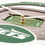 YouTheFan NFL New York Jets 3D StadiumView Clock - Sports Gifts, Sports Memorabilia, Sports Collectibles, Fan Shop
