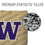 YouTheFan NCAA Washington Huskies Cornhole Bags - 4PK - Gold - Sports Collectibles, Sports Memorabilia, Sports Fan Shop, Sports Gifts