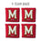 YouTheFan NCAA Maryland Terrapins Cornhole Bags - 4PK - Red - Sports Collectibles, Sports Memorabilia, Sports Fan Shop, Sports Gifts
