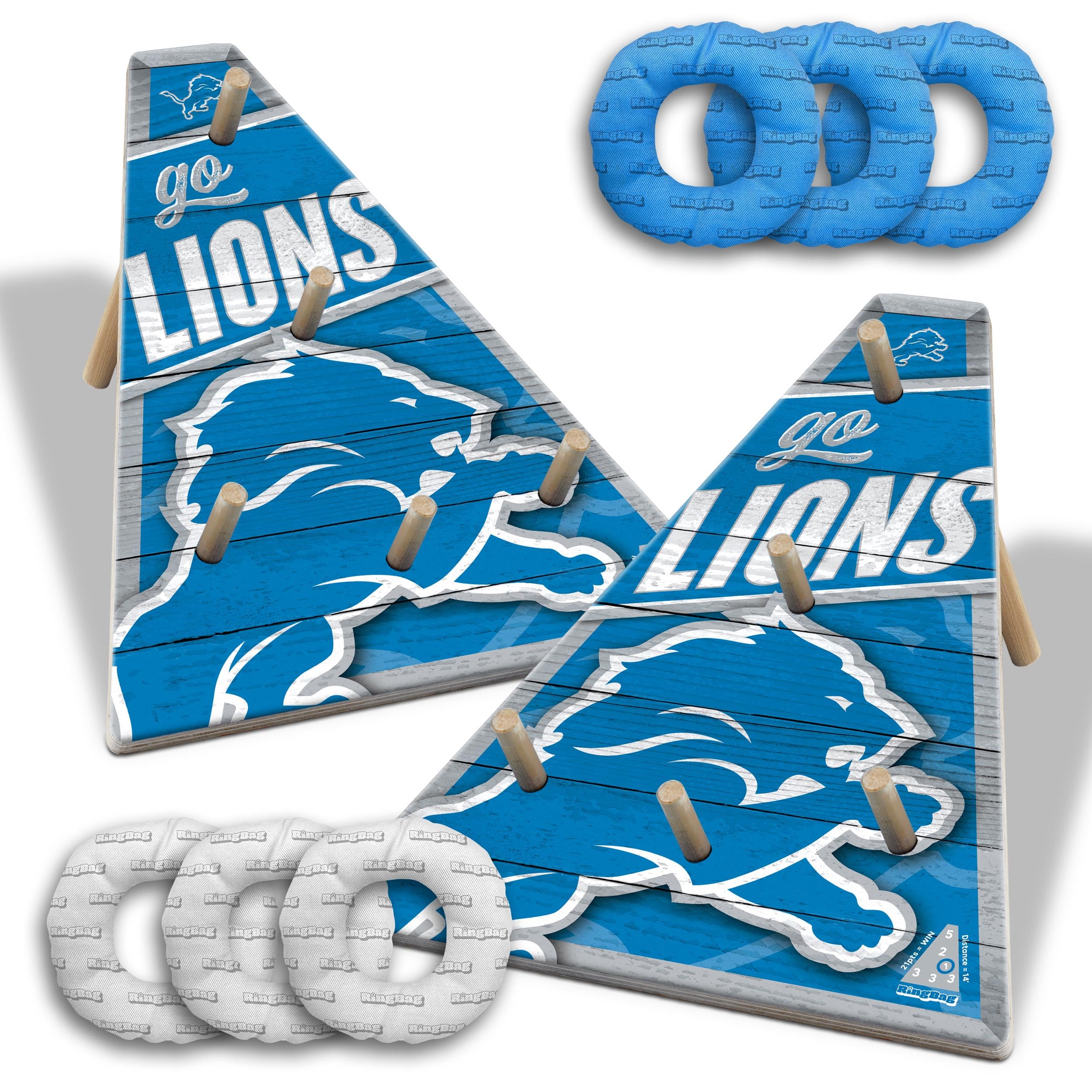 YouTheFan NFL Detroit Lions RingBag - Sports Collectibles, Sports Memorabilia, Sports Fan Shop, Sports Gifts