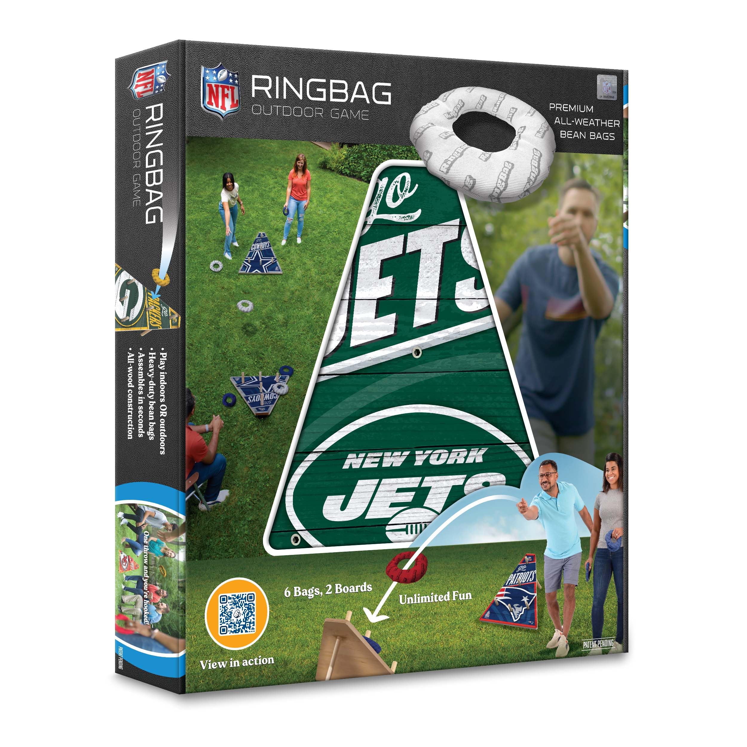 YouTheFan NFL New York Jets RingBag - Sports Collectibles, Sports Memorabilia, Sports Fan Shop, Sports Gifts