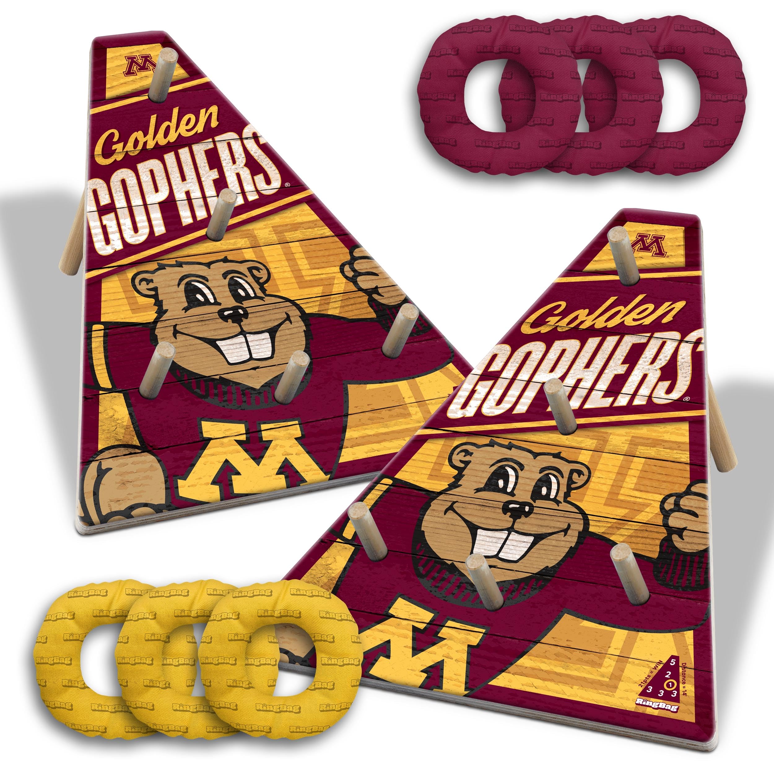 YouTheFan NCAA Minnesota Golden Gophers RingBag - Sports Collectibles, Sports Memorabilia, Sports Fan Shop, Sports Gifts