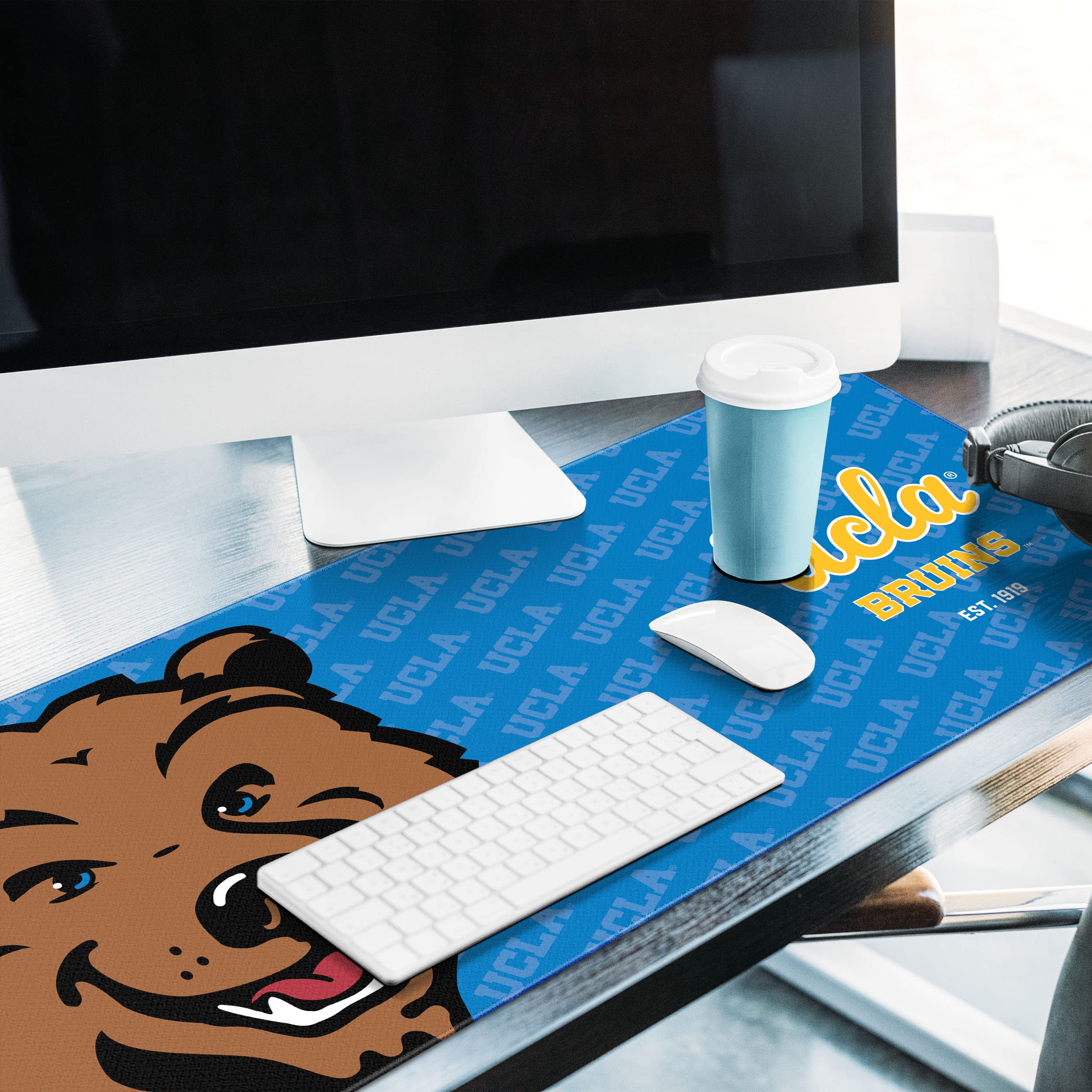 YouTheFan NCAA UCLA Bruins Logo Series Desk Pad - Sports Collectibles, Sports Memorabilia, Sports Fan Shop, Sports Gifts