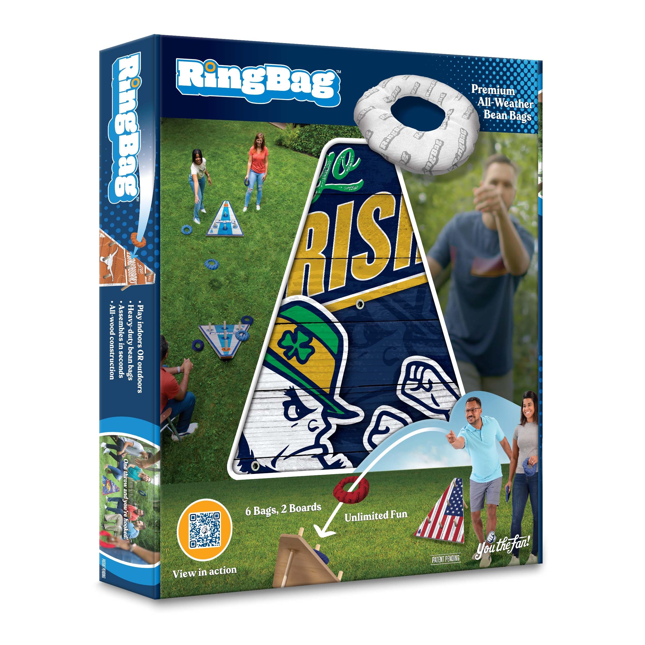 YouTheFan NCAA Notre Dame Fighting Irish RingBag - Sports Collectibles, Sports Memorabilia, Sports Fan Shop, Sports Gifts