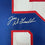 Framed Autographed/Signed Joe DeLamielleure 35x39 Buffalo White Football Jersey JSA COA
