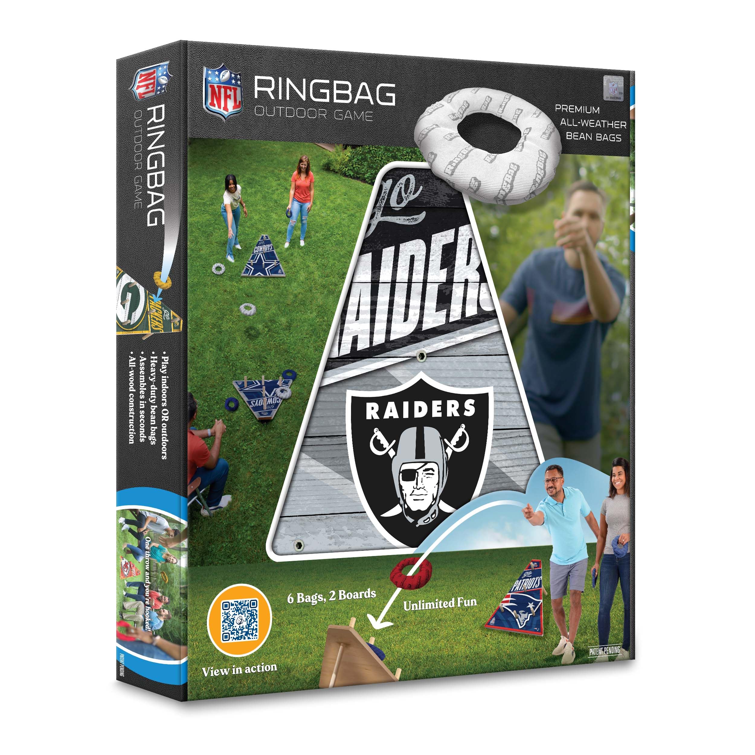 YouTheFan NFL Las Vegas Raiders RingBag - Sports Collectibles, Sports Memorabilia, Sports Fan Shop, Sports Gifts