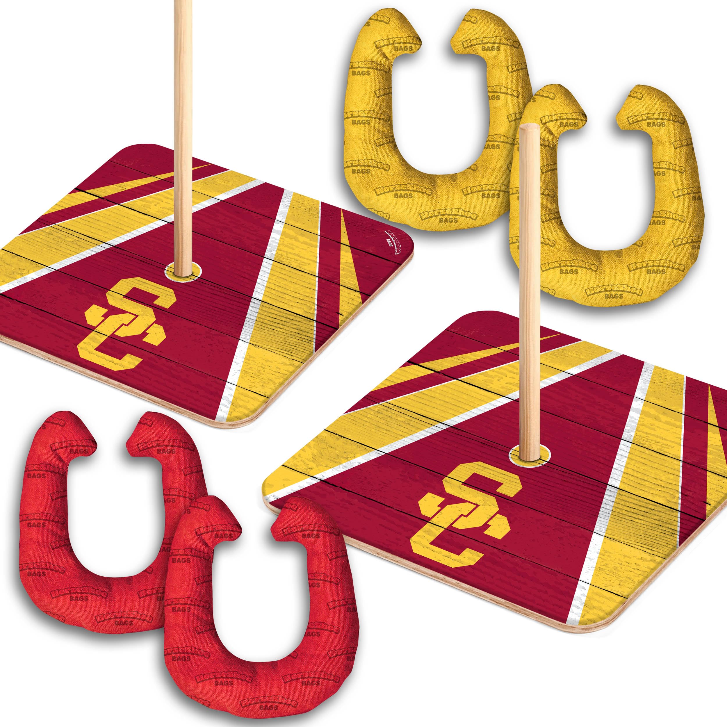 YouTheFan NCAA USC Trojans Horseshoe Bags - Sports Collectibles, Sports Memorabilia, Sports Fan Shop, Sports Gifts