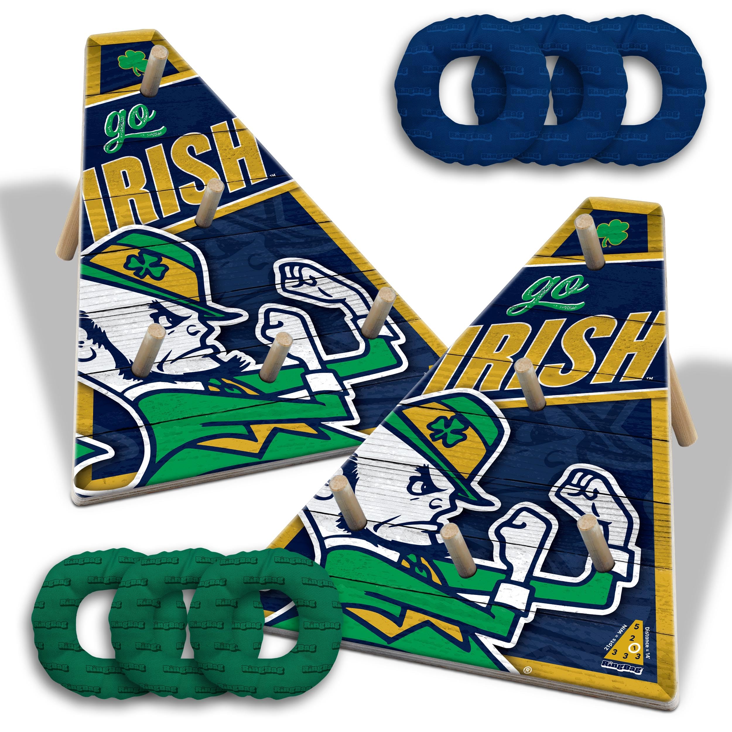 YouTheFan NCAA Notre Dame Fighting Irish RingBag - Sports Collectibles, Sports Memorabilia, Sports Fan Shop, Sports Gifts