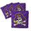 YouTheFan NCAA East Carolina Pirates Cornhole Bags - 4PK - Purple - Sports Collectibles, Sports Memorabilia, Sports Fan Shop, Sports Gifts