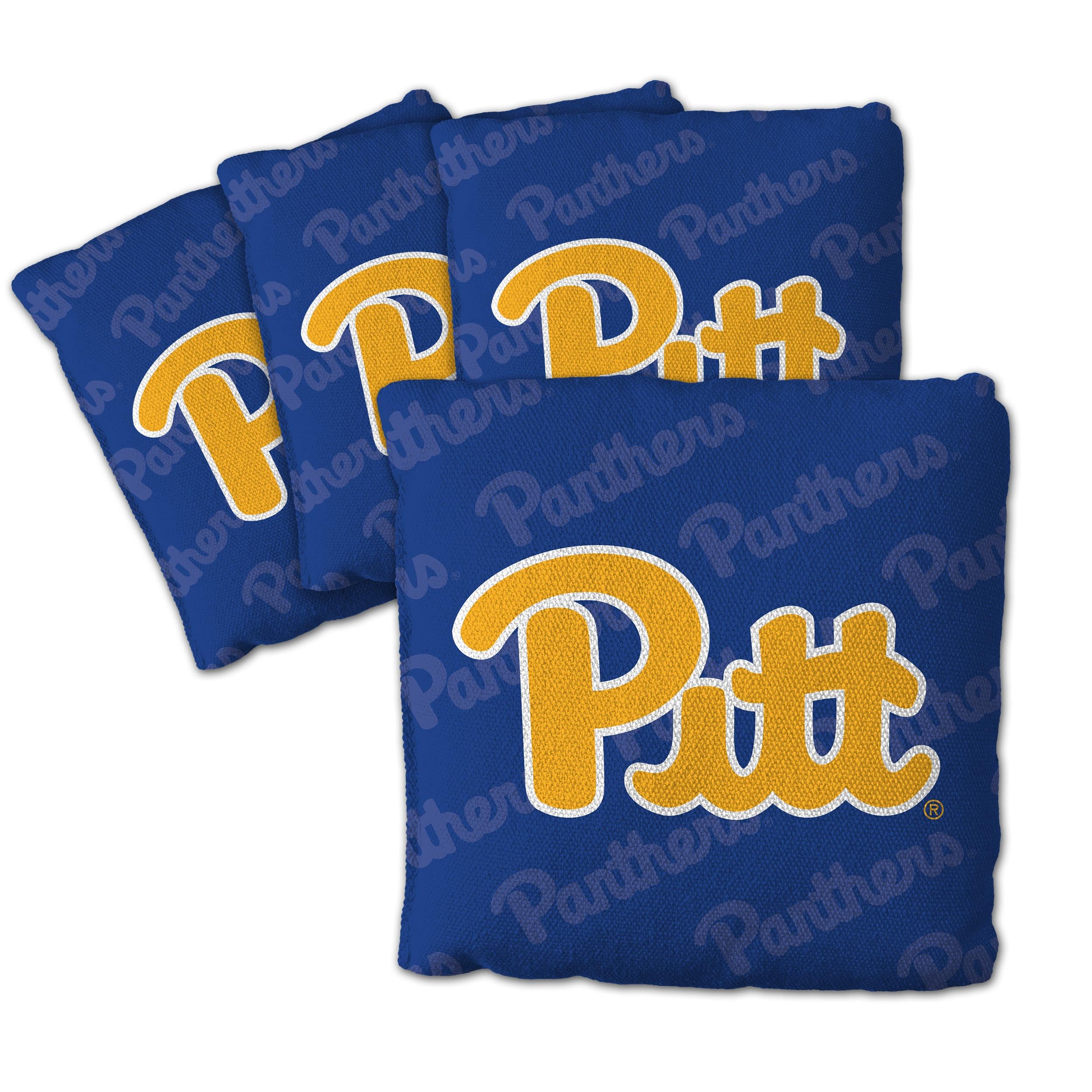 YouTheFan NCAA Pittsburgh Panthers Cornhole Bags - 4PK - Blue - Sports Collectibles, Sports Memorabilia, Sports Fan Shop, Sports Gifts